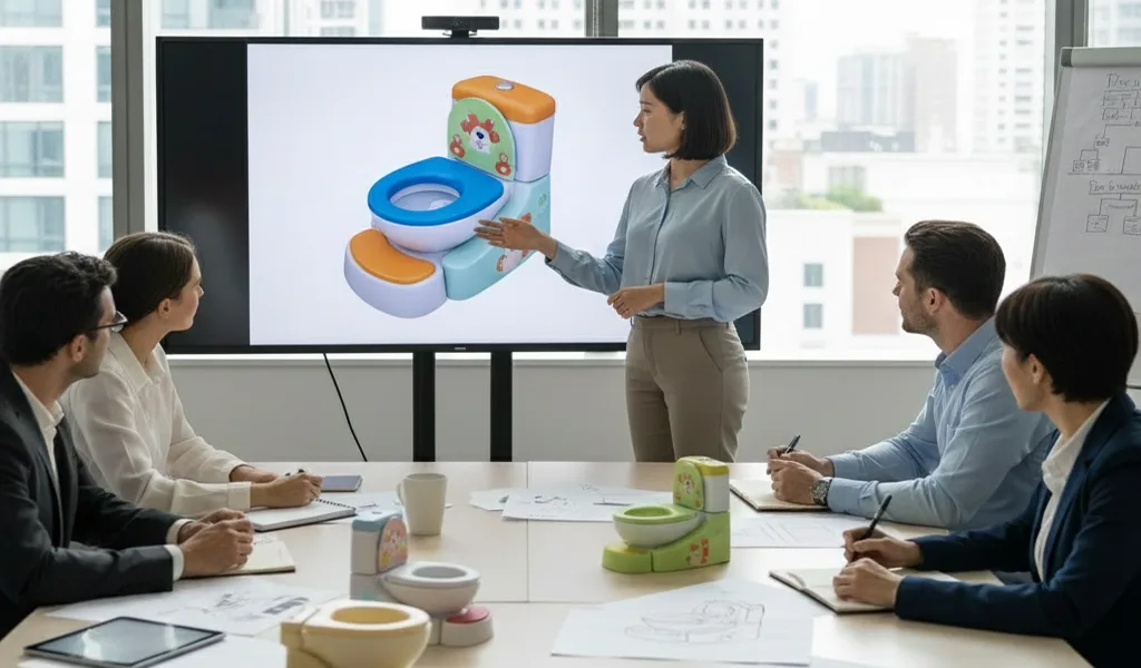 kids potty Production